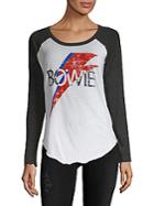 Chaser David Bowie Bolt Baseball Shirt