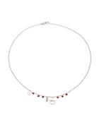 Meira T 14k White Gold Love Necklace