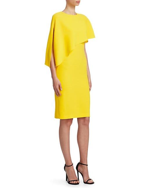 Ralph Lauren Marcela One-shoulder Asymmetrical Dress