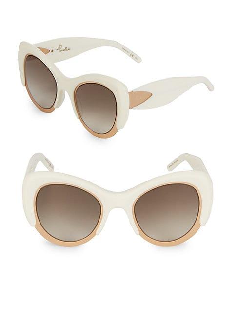 Pomellato 50mm Cat-eye Sunglasses