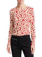 Proenza Schouler Dotted Tissue Jersey Cotton Tee
