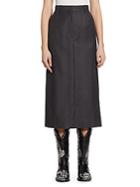 Calvin Klein 205w39nyc Wool Checked Skirt