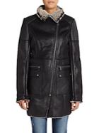 Marc New York By Andrew Marc Brooke Faux Shearling Coat
