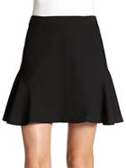 Diane Von Furstenberg Flared Mini Skirt 30