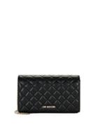 Love Moschino Quilted Synthetic Leather Crossbody Bag
