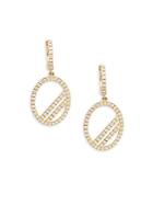 Effy Diamond & 14k Yellow Gold Dangle & Drop Earrings