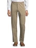 Luciano Barbera Flat Front Trousers