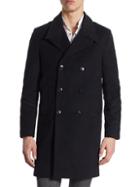 The Kooples Double Buttoned Wool Coat