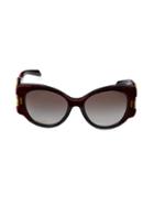 Prada 54mm Cat-eye Sunglasses