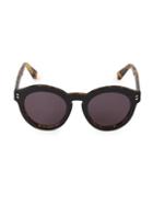 Stella Mccartney 49mm Round Cat Eye Sunglasses