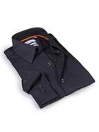 Levinas Tailored-fit Point-collar Dress Shirt