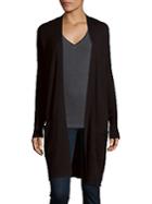 Bcbgeneration Ribbed Open Front Cardigan