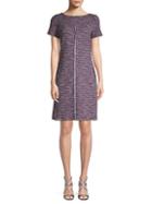 Karl Lagerfeld Paris Textured Sheath Dress