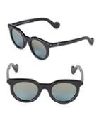 Moncler 47mm Round Sunglasses