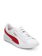 Puma Vikky Leather & Suede Platform Sneakers