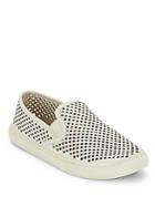 Tory Burch Jesse Perforated Leather Slip-on Sneakers