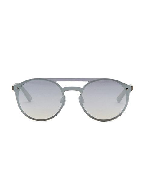 Web Round Shield Sunglasses