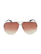 Givenchy 65mm Aviator Sunglasses