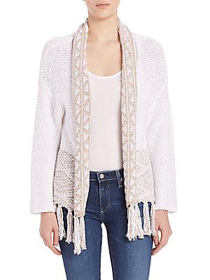 360 Sweater Archer Embroidered Cardigan