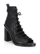 Ann Demeulemeester Leather Lace-up Sandals