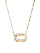 Marco Bicego 18k Gold & Diamond Hand Egraved Necklace