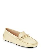 Tod's Leather Moc-toe Penny Loafers
