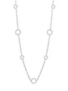 John Hardy Sterling Silver Circle Link Necklace