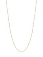 Saks Fifth Avenue Made In Italy 14k Yellow Gold Singapore Chain Necklace