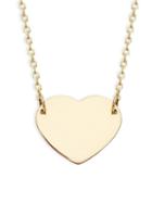 Saks Fifth Avenue 14k Gold Small Heart Pendant Necklace