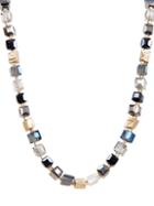 Saachi Goldtone & Faceted Bead Necklace