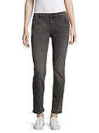 Ernest Sewn New York Cotton-blend Whiskered Denim Jeans