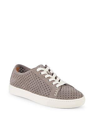 Soludos Perforated Lace-up Sneakers