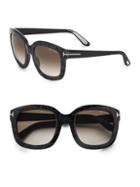 Tom Ford Eyewear Christophe 53mm Oversized Square Sunglasses