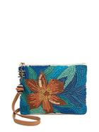 Sam Edelman Anette Embellished Canvas Pouch