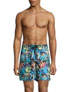 Jared Lang Abstract-print Swim Shorts