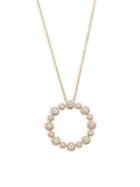 Diana M Jewels 14k Yellow Gold & 0.48 Tcw Diamond Round Pendant Necklace
