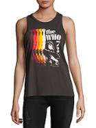 Chaser The Who 73 Cotton Jersey Tank Top