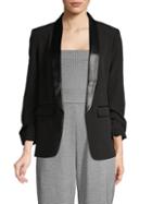 Laundry By Shelli Segal Ruched-sleeve Blazer