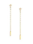Lana Jewelry Flawless Vol. 6 Diamond Cross & 14k Yellow Gold Eardusters