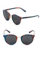 Oliver Peoples 50mm Oval Sunglasses