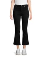 7 For All Mankind Mid-rise Cropped Flare Jeans