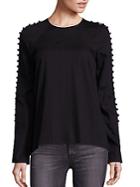 Mcguire Moroccan Button Open Sleeve Top