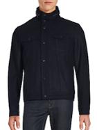 Michael Kors Long Sleeve Snap Jacket
