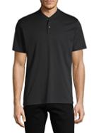 Theory Short-sleeve Cotton-blend Polo