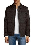 Rainforest Quilted Button-front Jacket