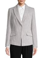 Calvin Klein Textured Tweed Jacket