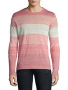 Isaia Stripe Linen-blend Sweater