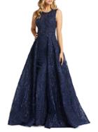 Mac Duggal Embroidered Ball Gown
