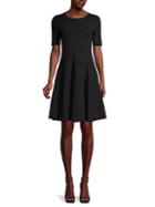Saks Fifth Avenue Cotton-blend Fit-&-flare Dress