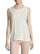 Joie Cactus-print Cotton Muscle Tee